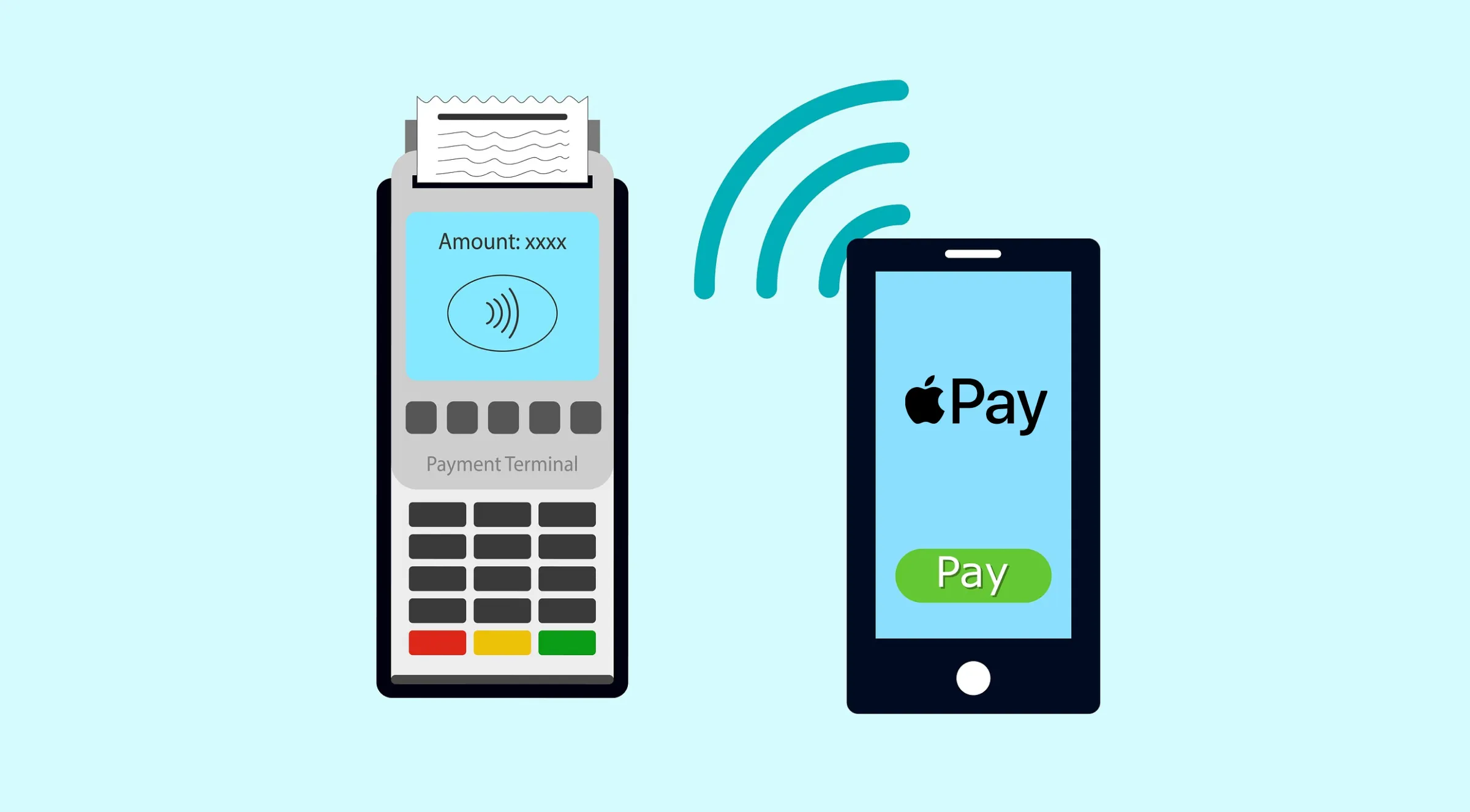 애플페이는 NFC 결제 방식을 이용해요