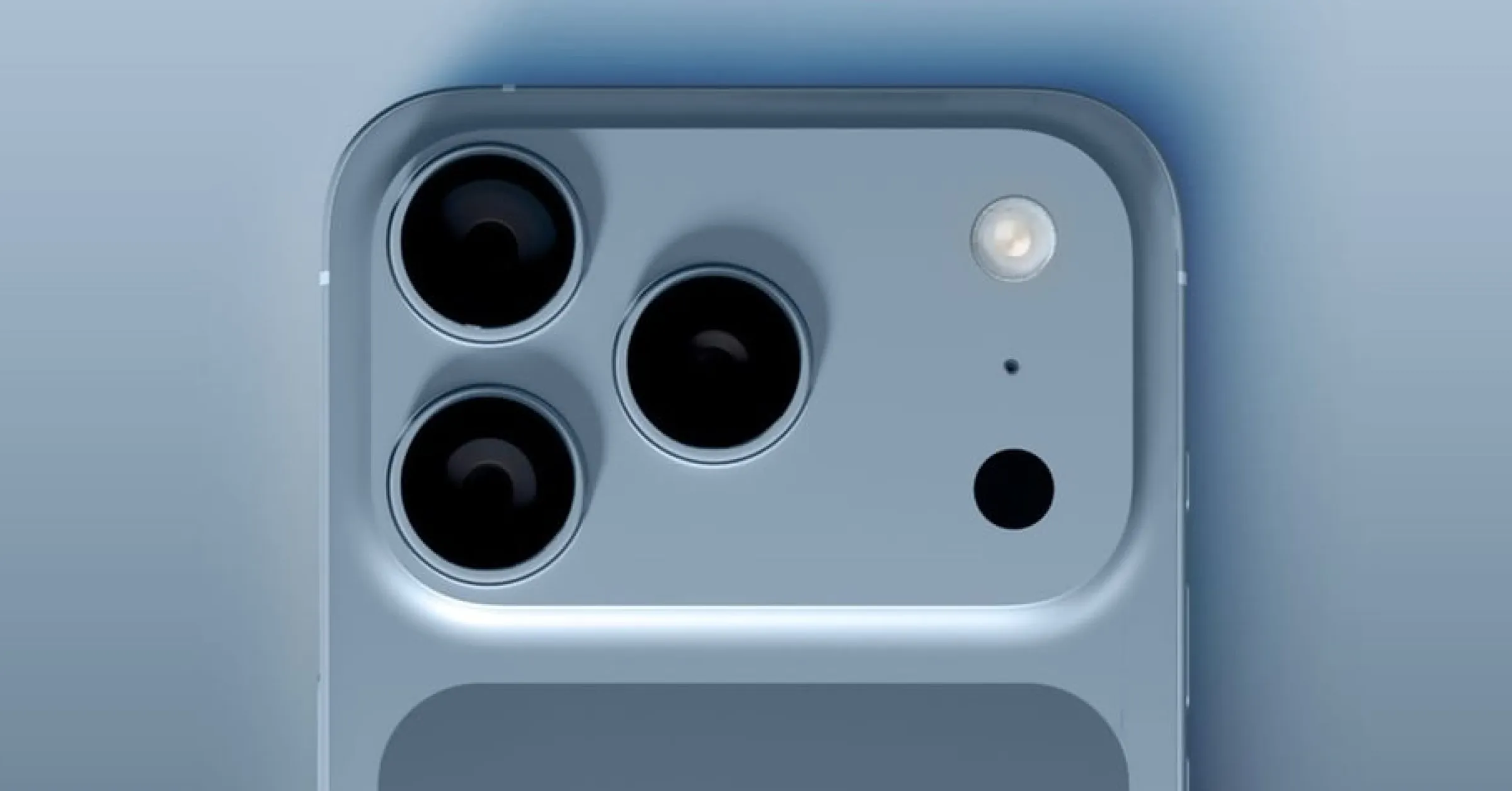 아이폰 17 Pro 색상, 뒷면 카메라 범프가 기존 유광 유리에서 무광 가공으로 변경된 모습이에요.